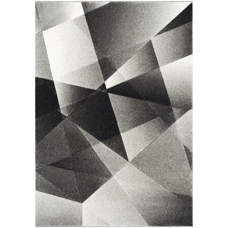 Safavieh 9 x 12 ft. ContemporaryPorcello Power Loomed Area RugLight Grey & Charcoal PRL6939D-9